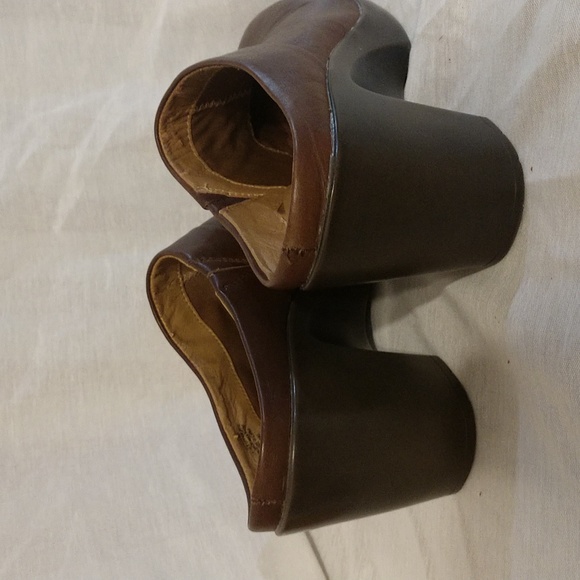 Easysprit brown wedge heels size 7.5 - Picture 6 of 7